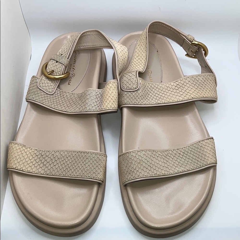 Gianvito Rossi Light Tan Sandals
